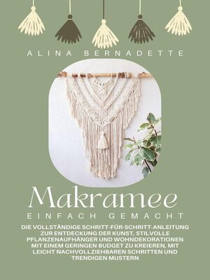 cover image of Makramee einfach gemacht